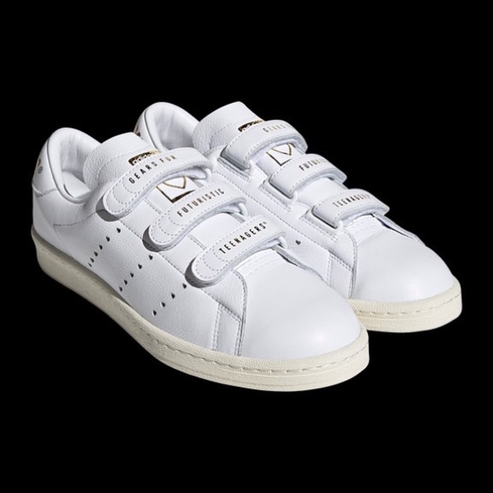 HumanMade x ADIDAS - UNOFCL HM Three Strap Velcro Sneakers (Stan Smiths)